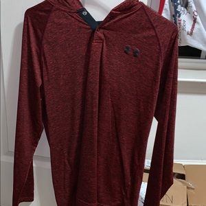 Men’s Long Sleeve Hoodie w/ metal button up